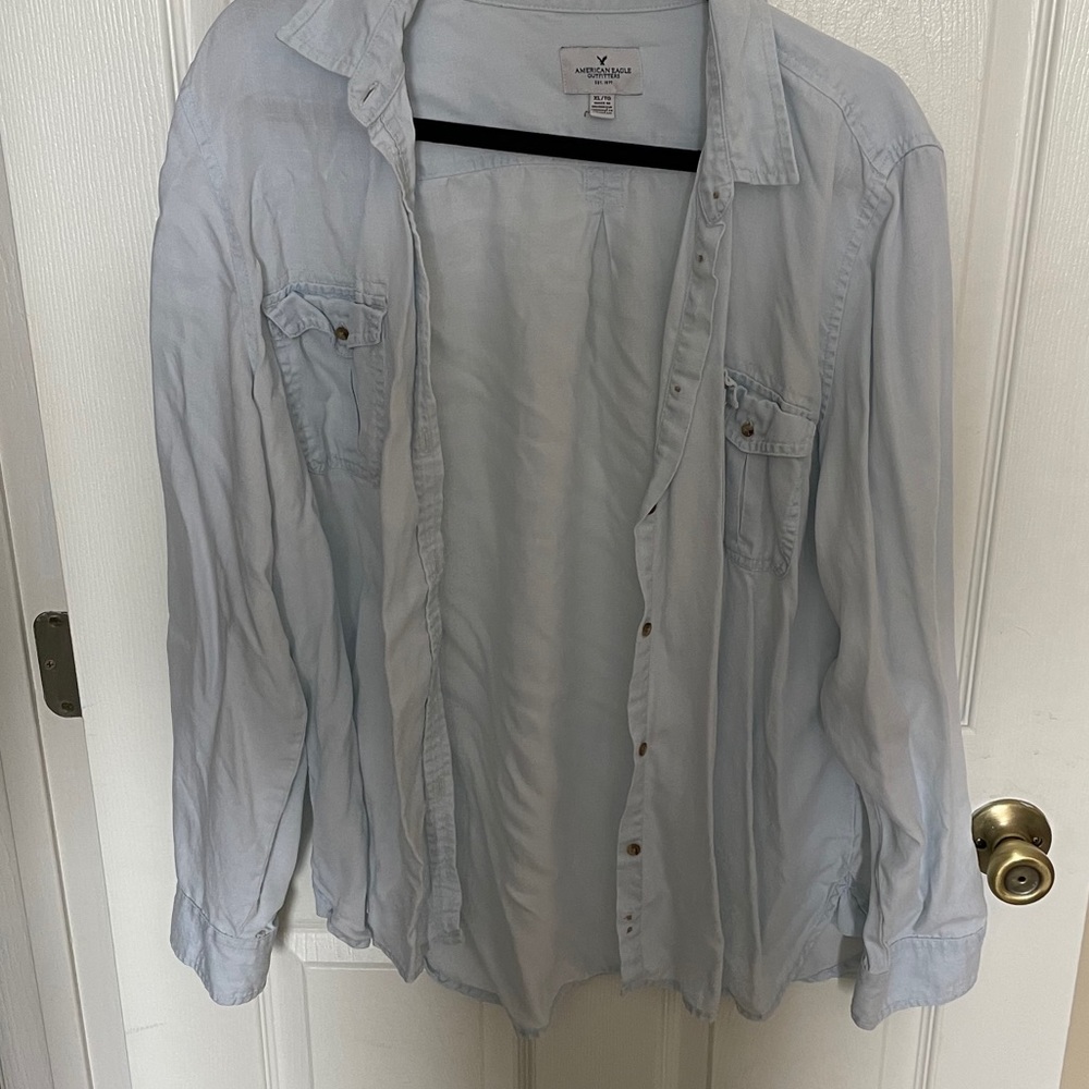 American Eagle Super Soft Button Down